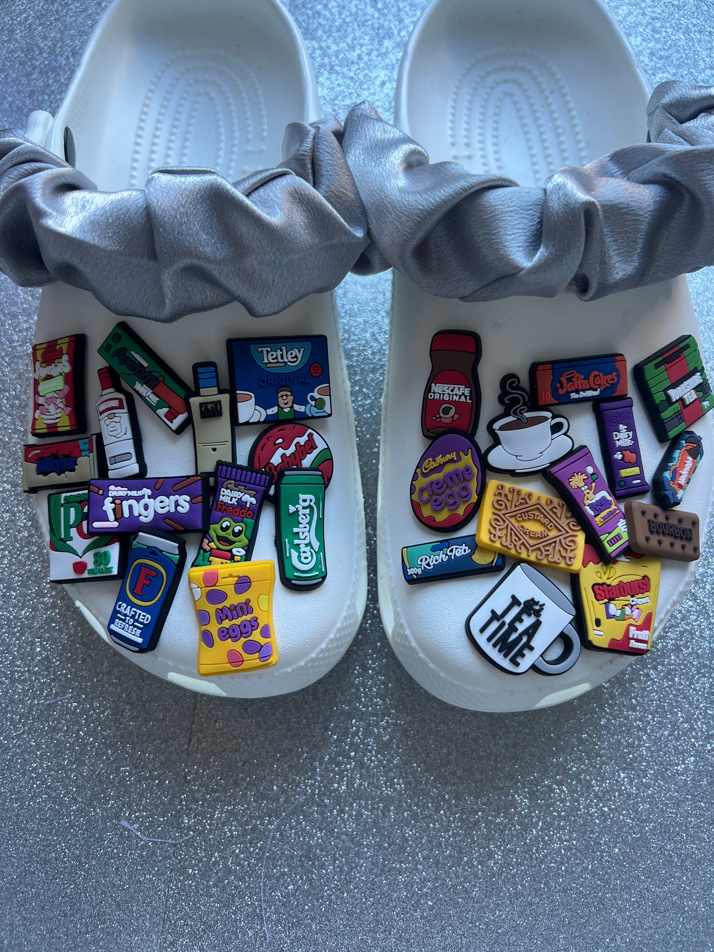 British food shoe charm collection 50+ FOOD!
