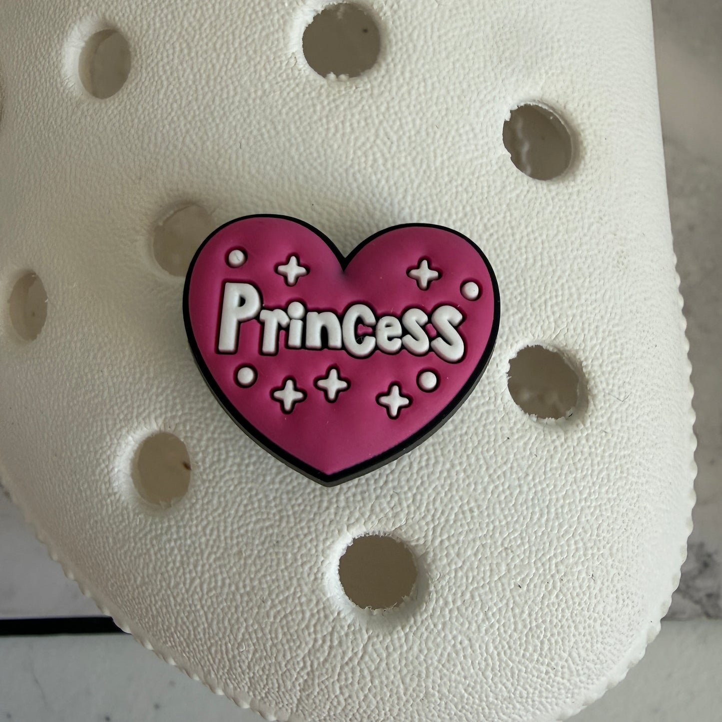 Princess shoe charm