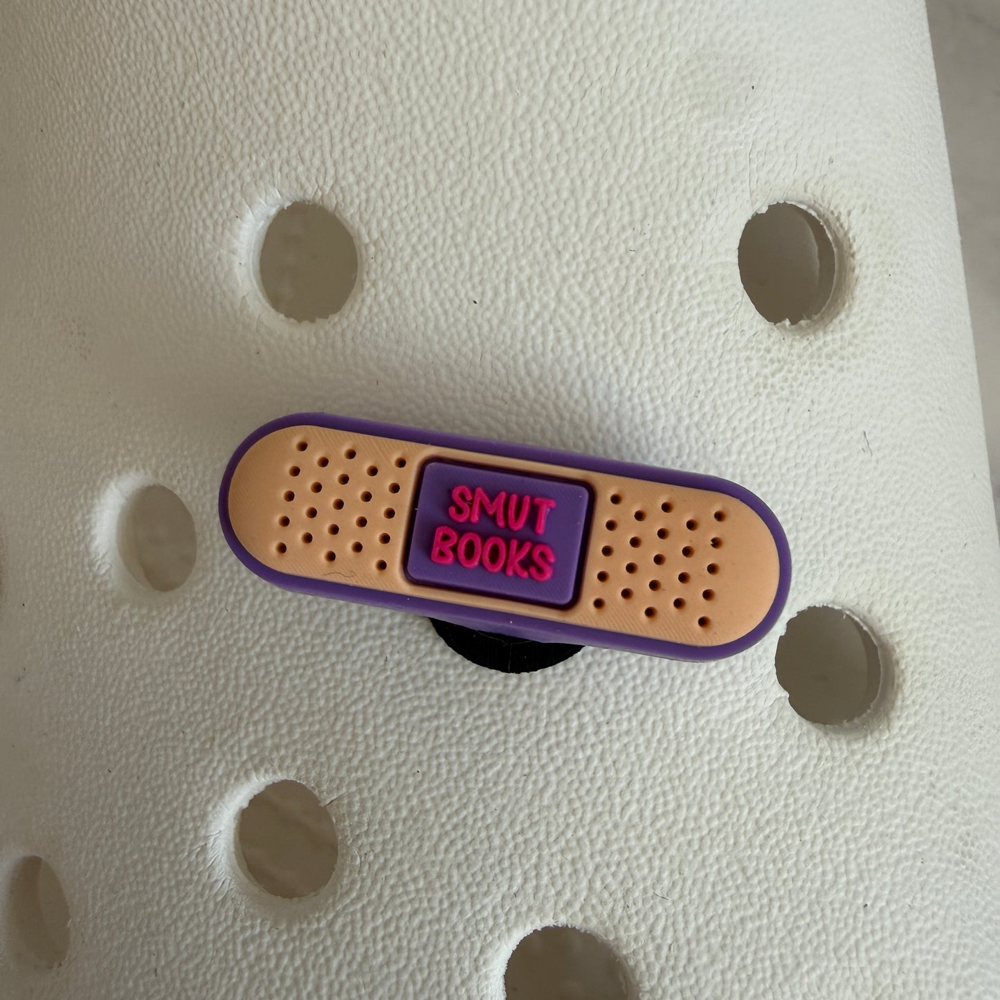 Smut book reader shoe charm collection - bookish booktok