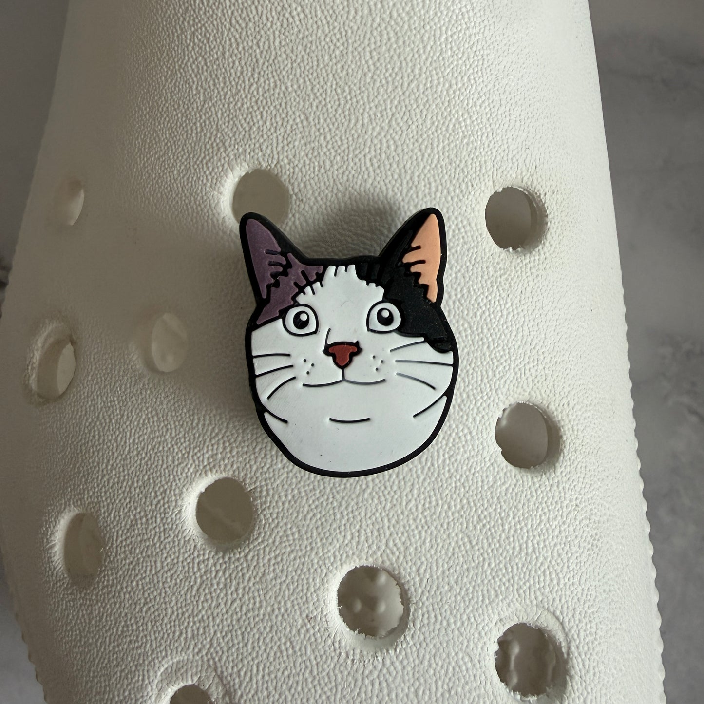 Funny meme cat shoe charm collection