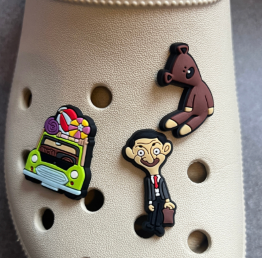 Mr Bean shoe charm collection