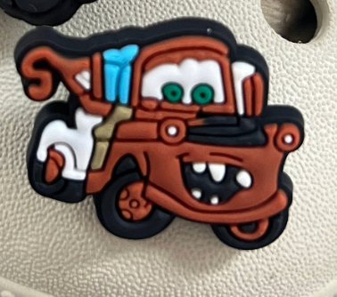 Car inspired shoe charm collection
