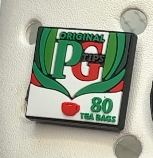 PG tìps monkey tea bags shoe charm collection