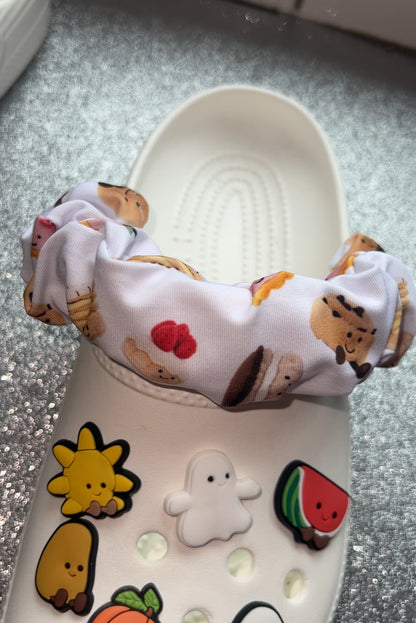 DISCOUNTED Food, animal, drink shoe charms / strap cover collection - 100+ STYLES . Custom made with love