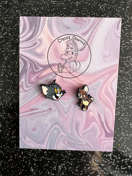 Cat&Mouse pair of earrings