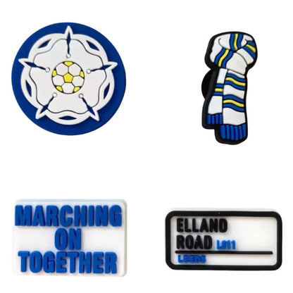 X4 football team shoe charm BUNDLES