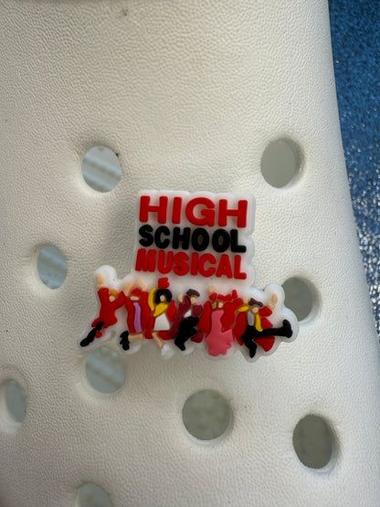 High school musicaļ HSM shoe charm collection  - custom drawn