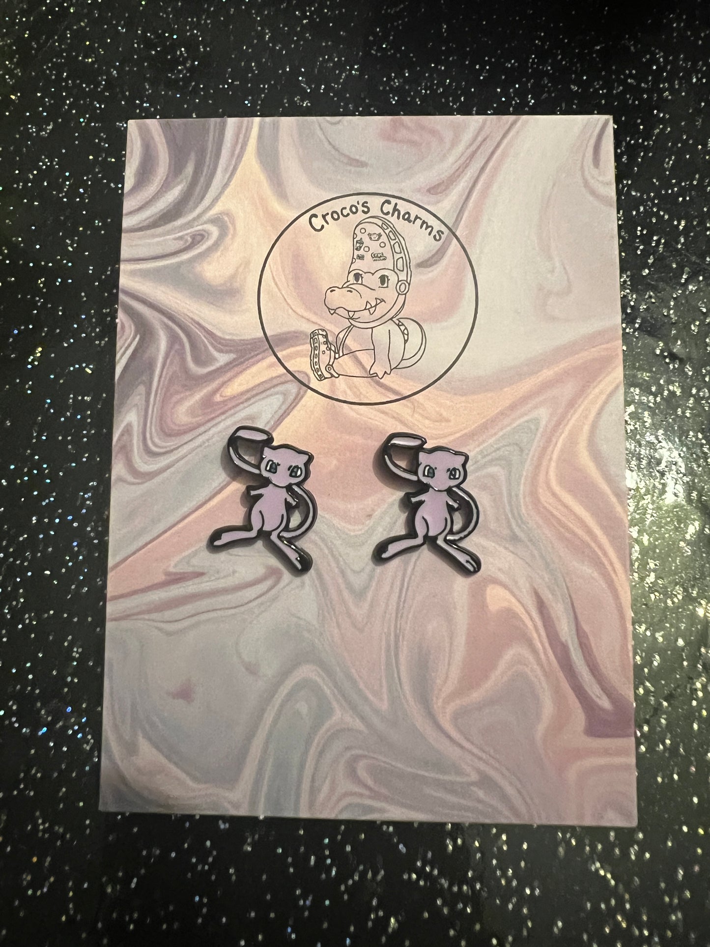 Mew - pair of earrings