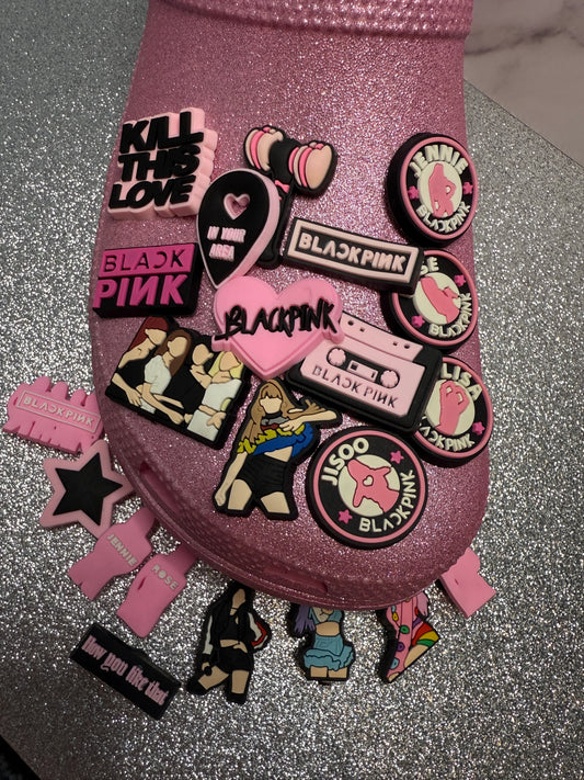 Blackpink shoe charm collection - deadline tour