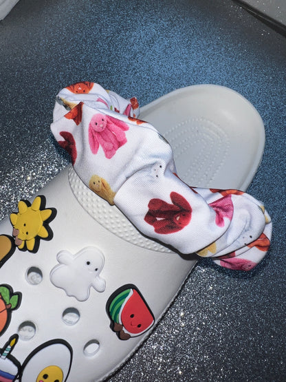 DISCOUNTED Food, animal, drink shoe charms / strap cover collection - 100+ STYLES . Custom made with love
