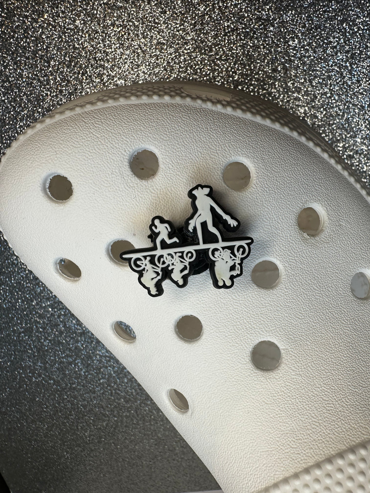 Strange inspired shoe charm collection