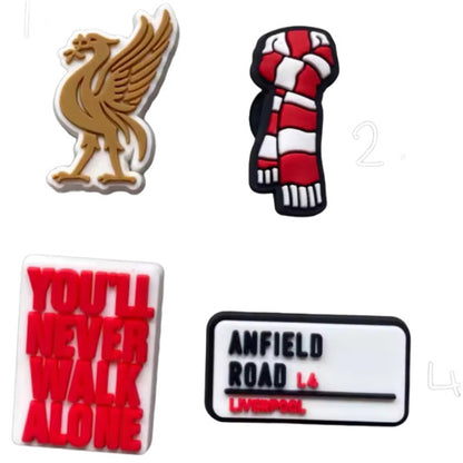 X4 football team shoe charm BUNDLES