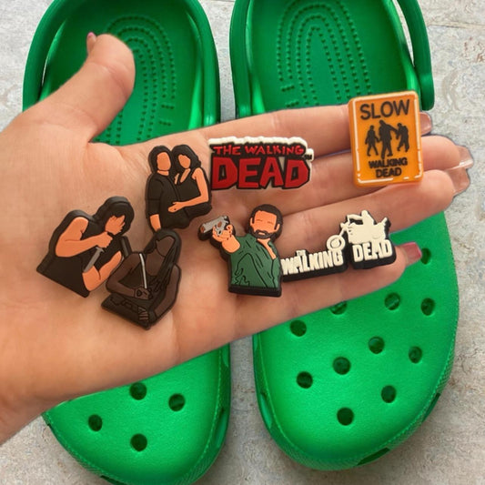 TWD the walking zombie - shoe charm collection