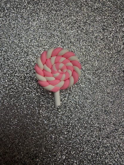 3D lollipop shoe charm collection