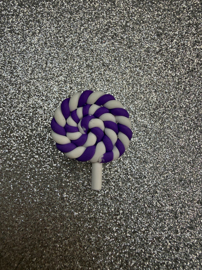 3D lollipop shoe charm collection