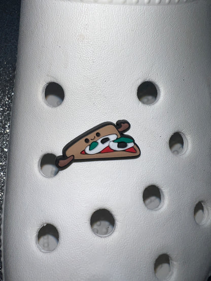 DISCOUNTED Food, animal, drink shoe charms / strap cover collection - 100+ STYLES . Custom made with love