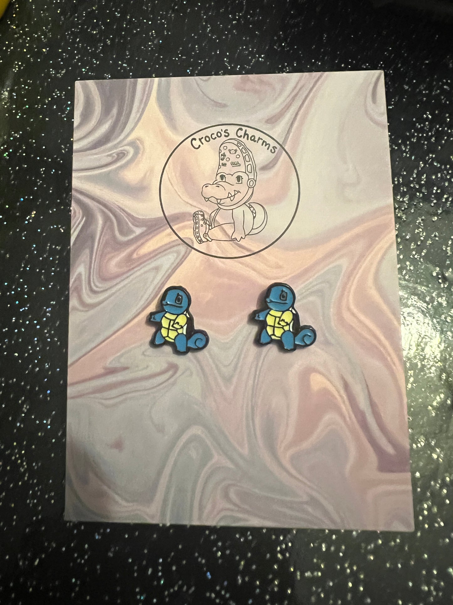 Squirtle - pair of earrings