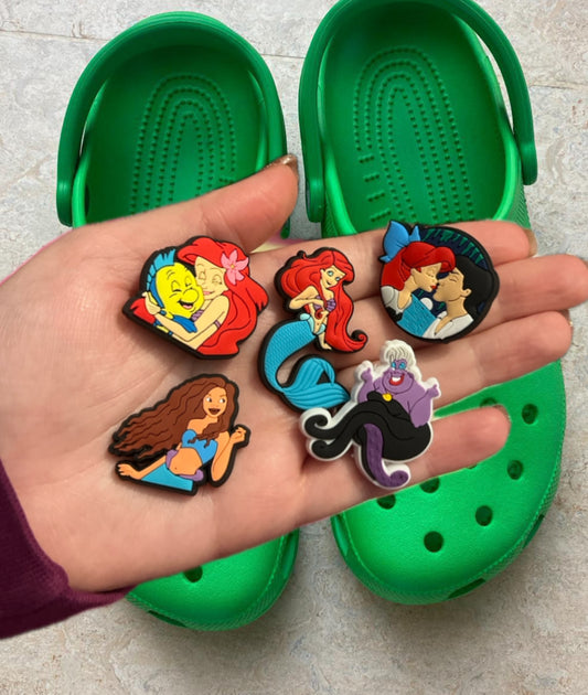 Little mermaiď shoe charm collection