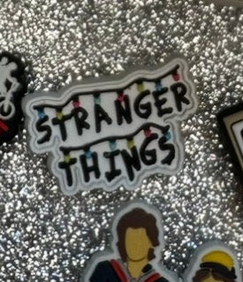 Strange inspired shoe charm collection