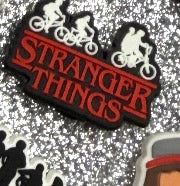 Strange inspired shoe charm collection
