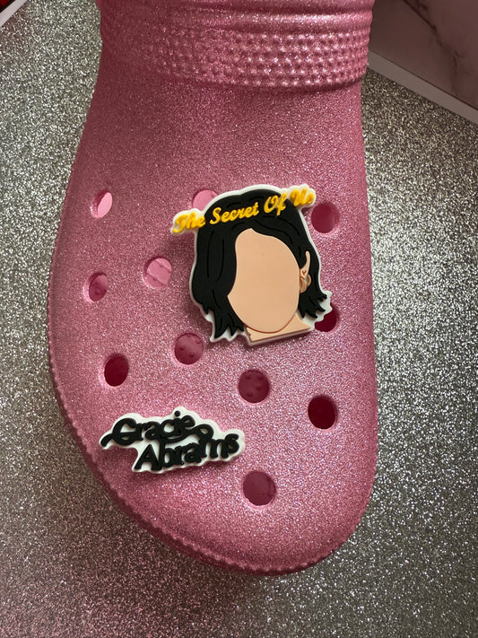 Gracie Abram’s - the secret of us shoe charm collection