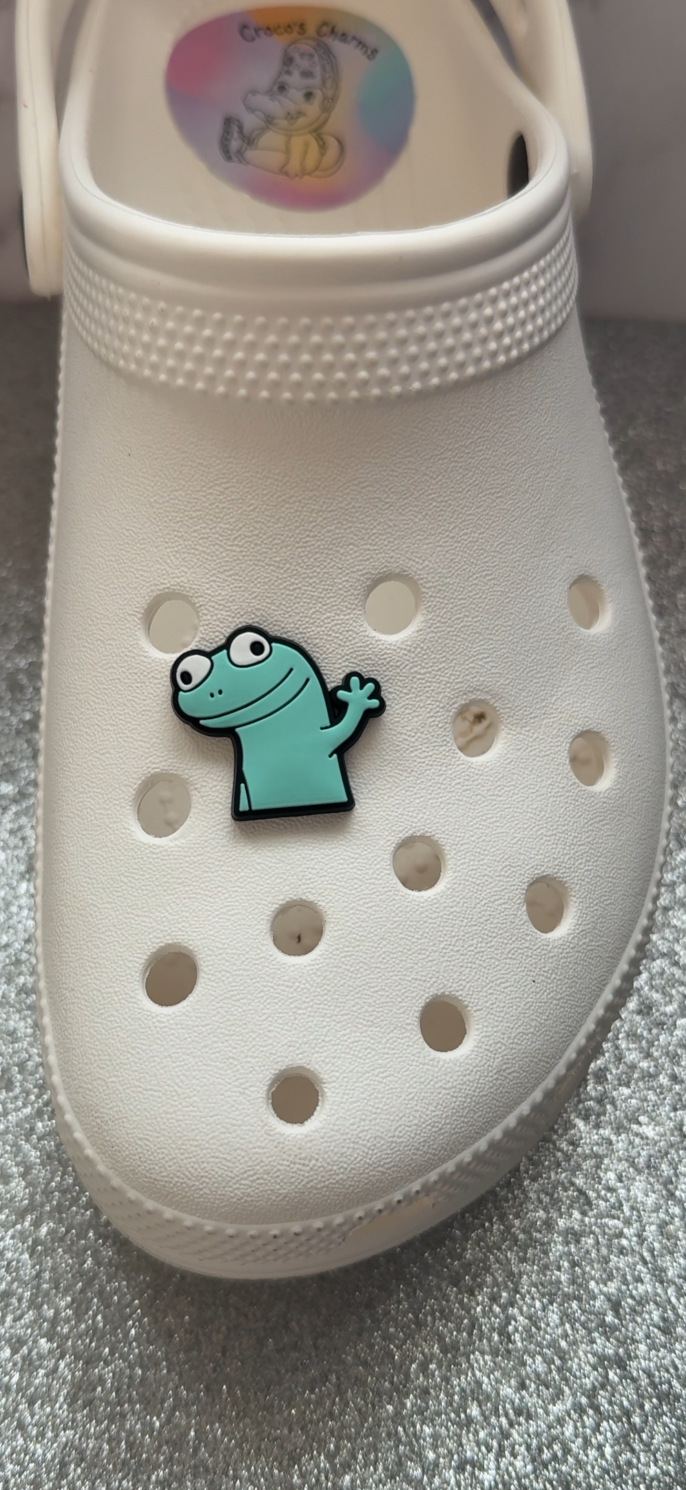 Lizard Lizard Lizard meme shoe charm