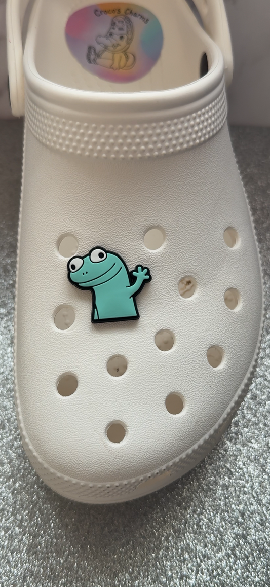 Lizard Lizard Lizard meme shoe charm