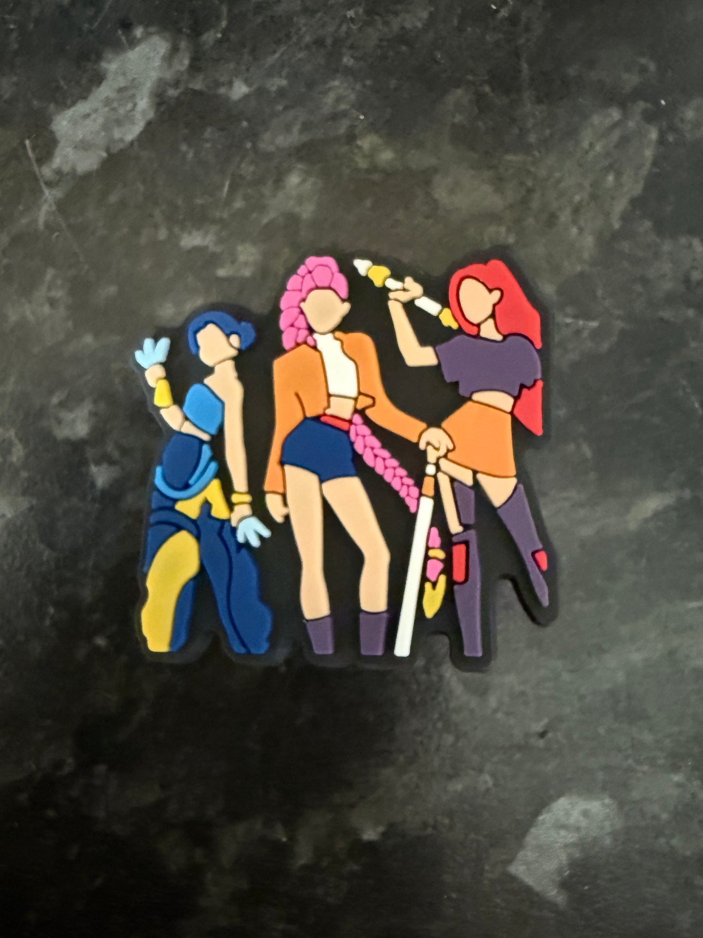 Resin&Plastic Kpop demon hunters shoe charm collection huntrx/saja boys