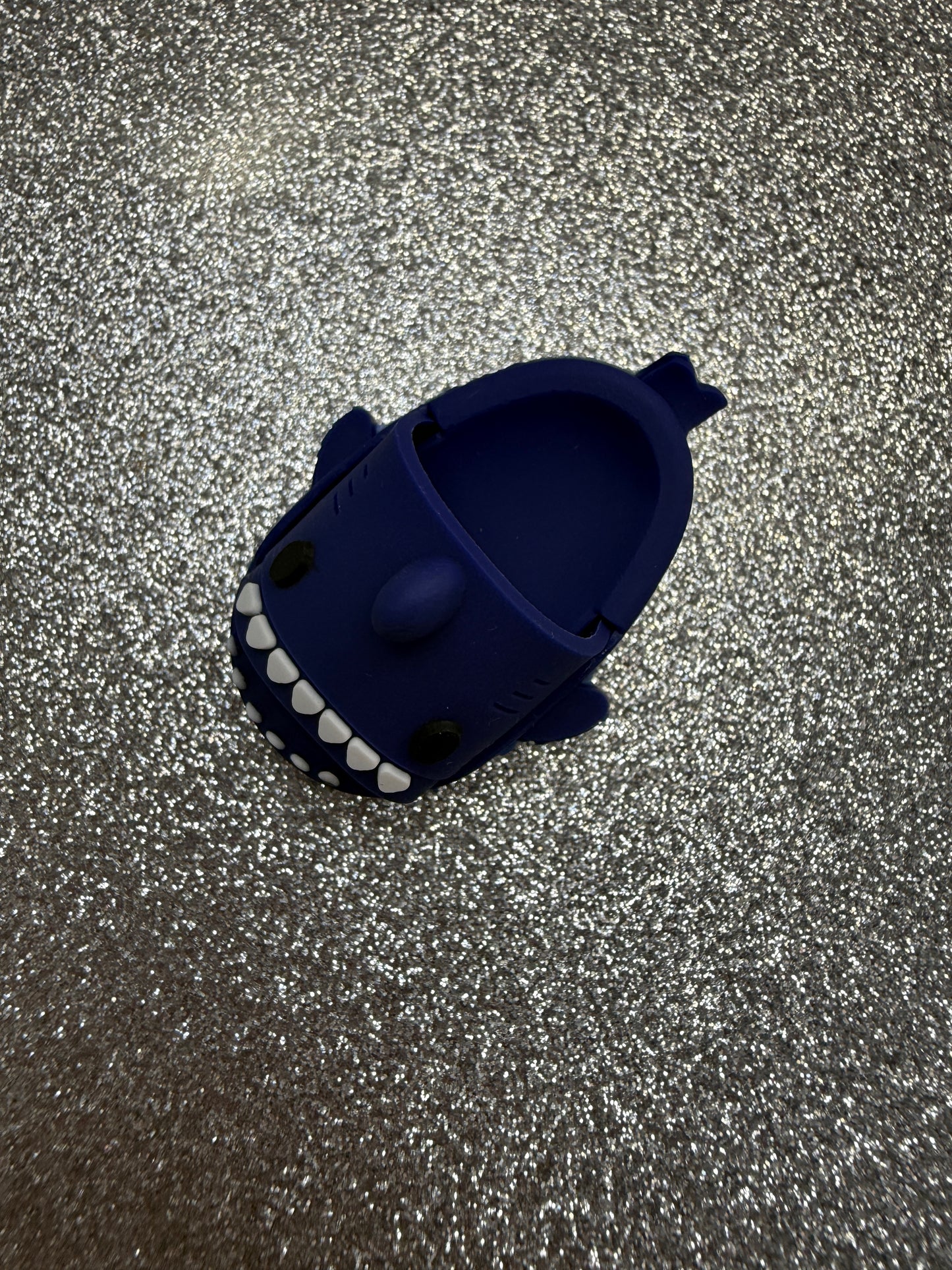 3D shark slider shoe charms