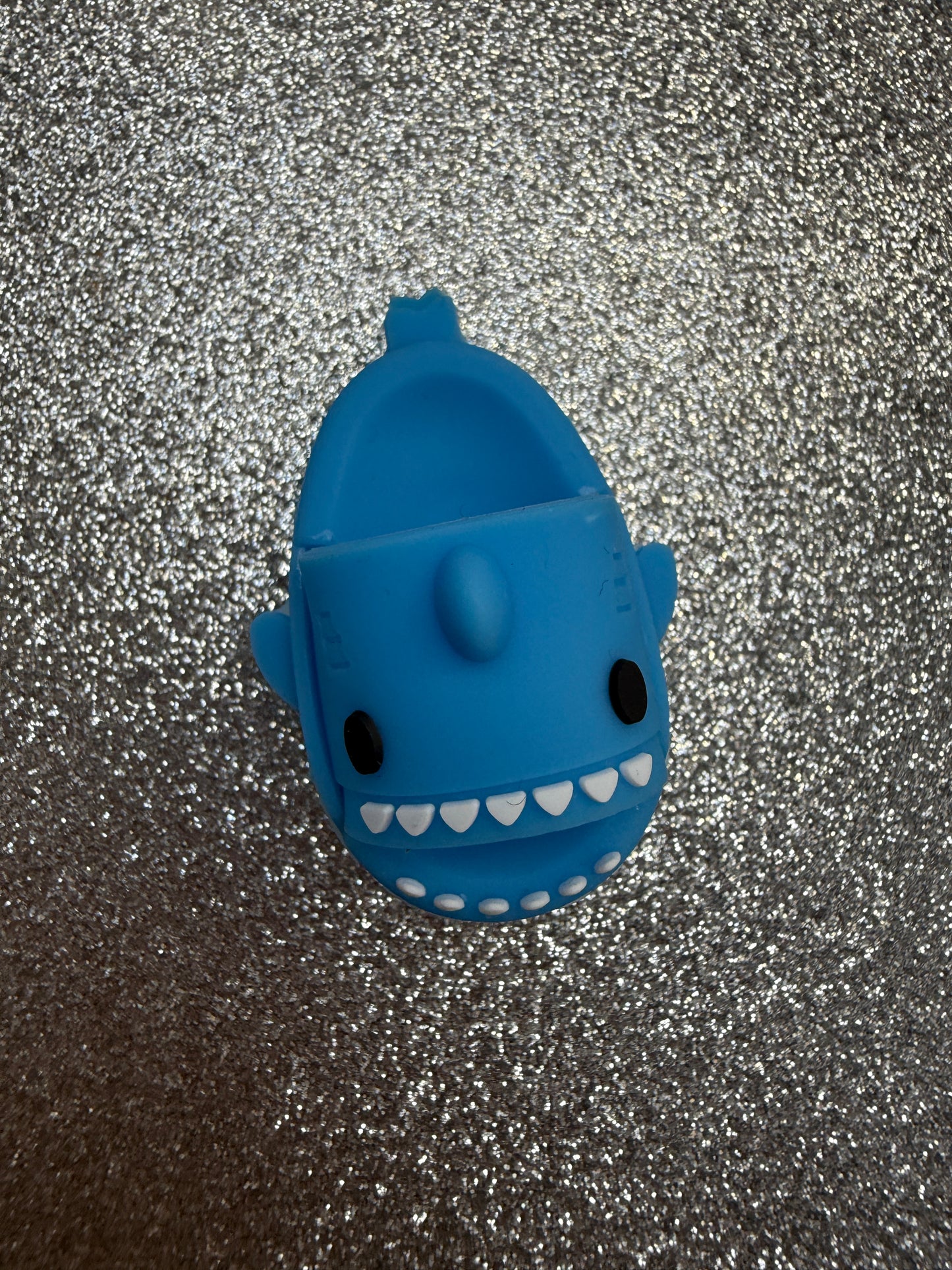 3D shark slider shoe charms