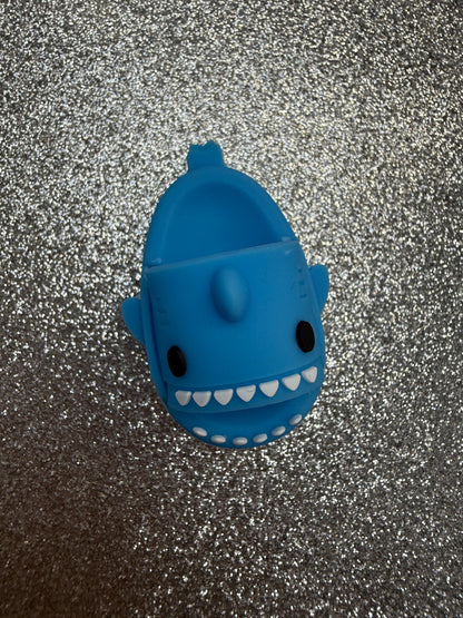 3D shark slider shoe charms