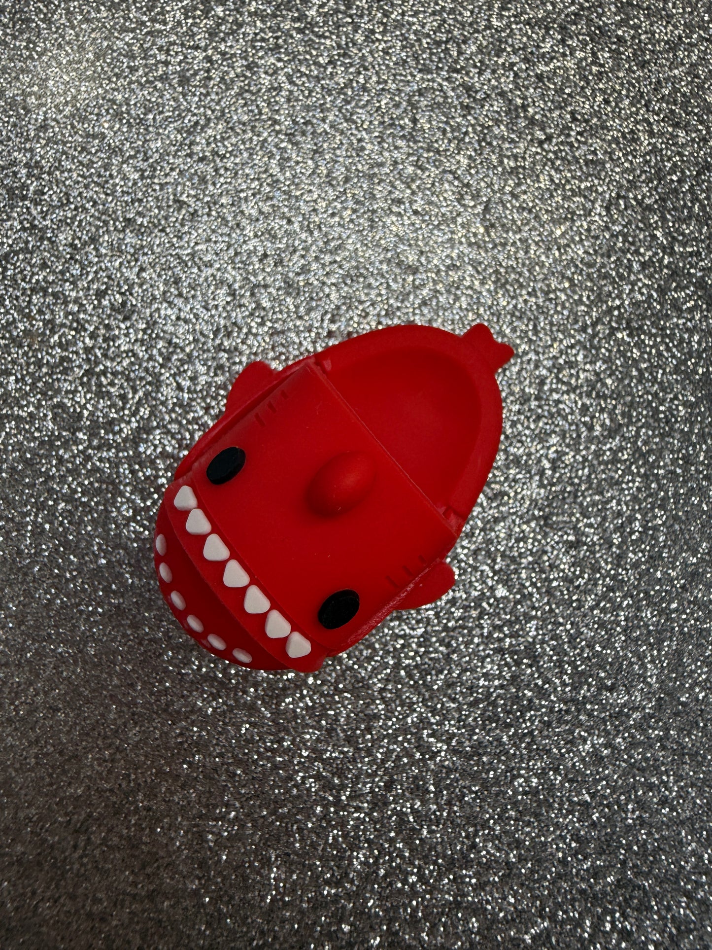 3D shark slider shoe charms