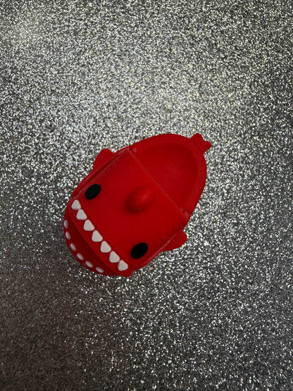 3D shark slider shoe charms