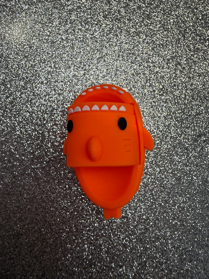 3D shark slider shoe charms