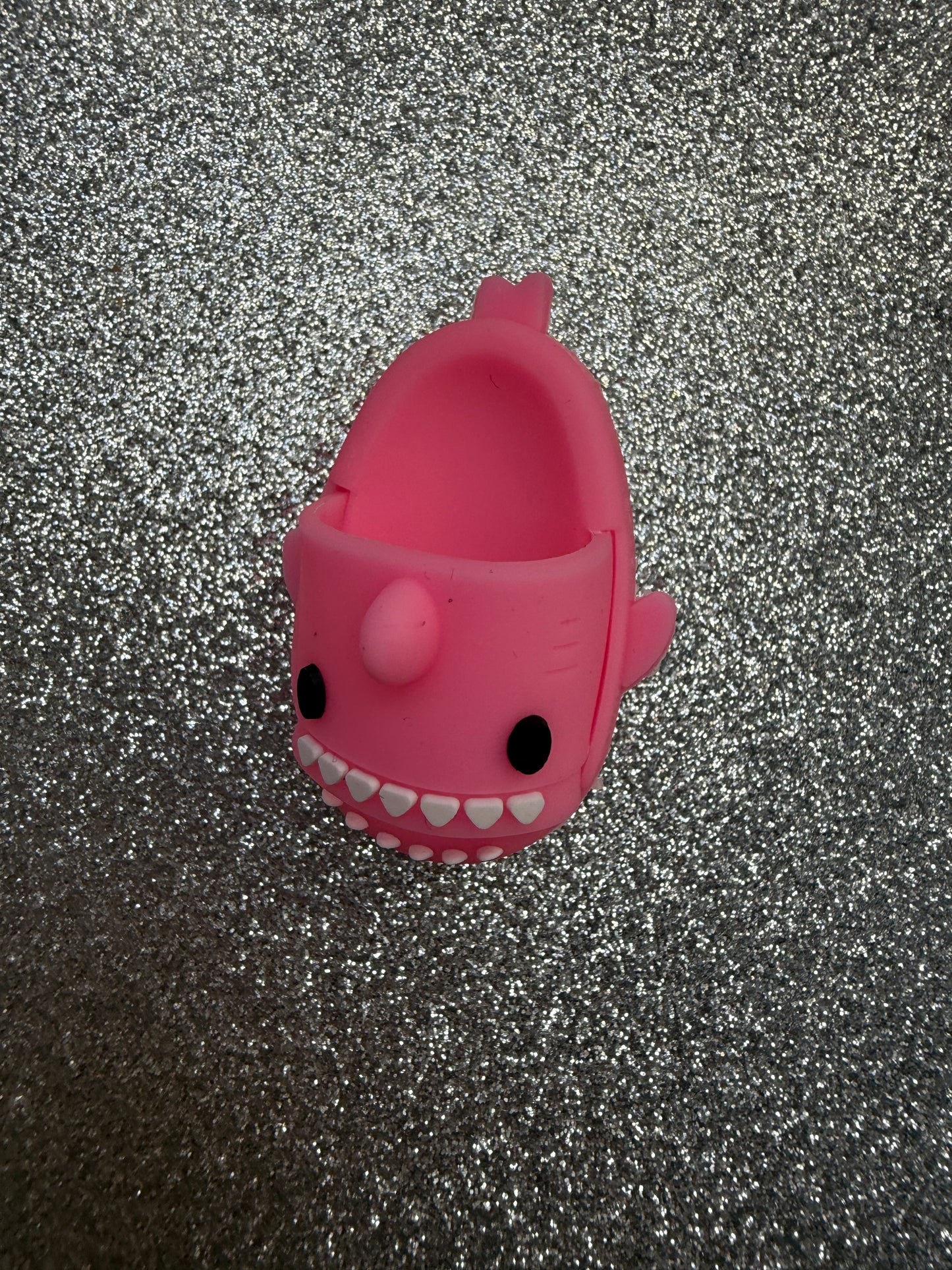 3D shark slider shoe charms