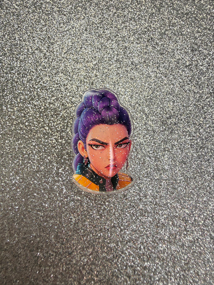 Resin&Plastic Kpop demon hunters shoe charm collection huntrx/saja boys