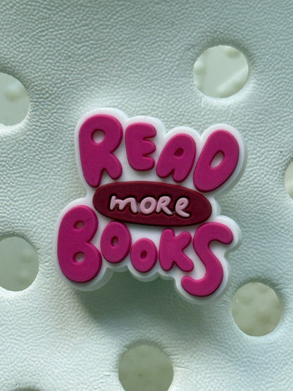 Booktok/Bookish shoe charm collection - reading/readers