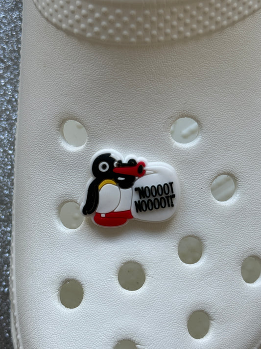 Pingù penguin shoe charms