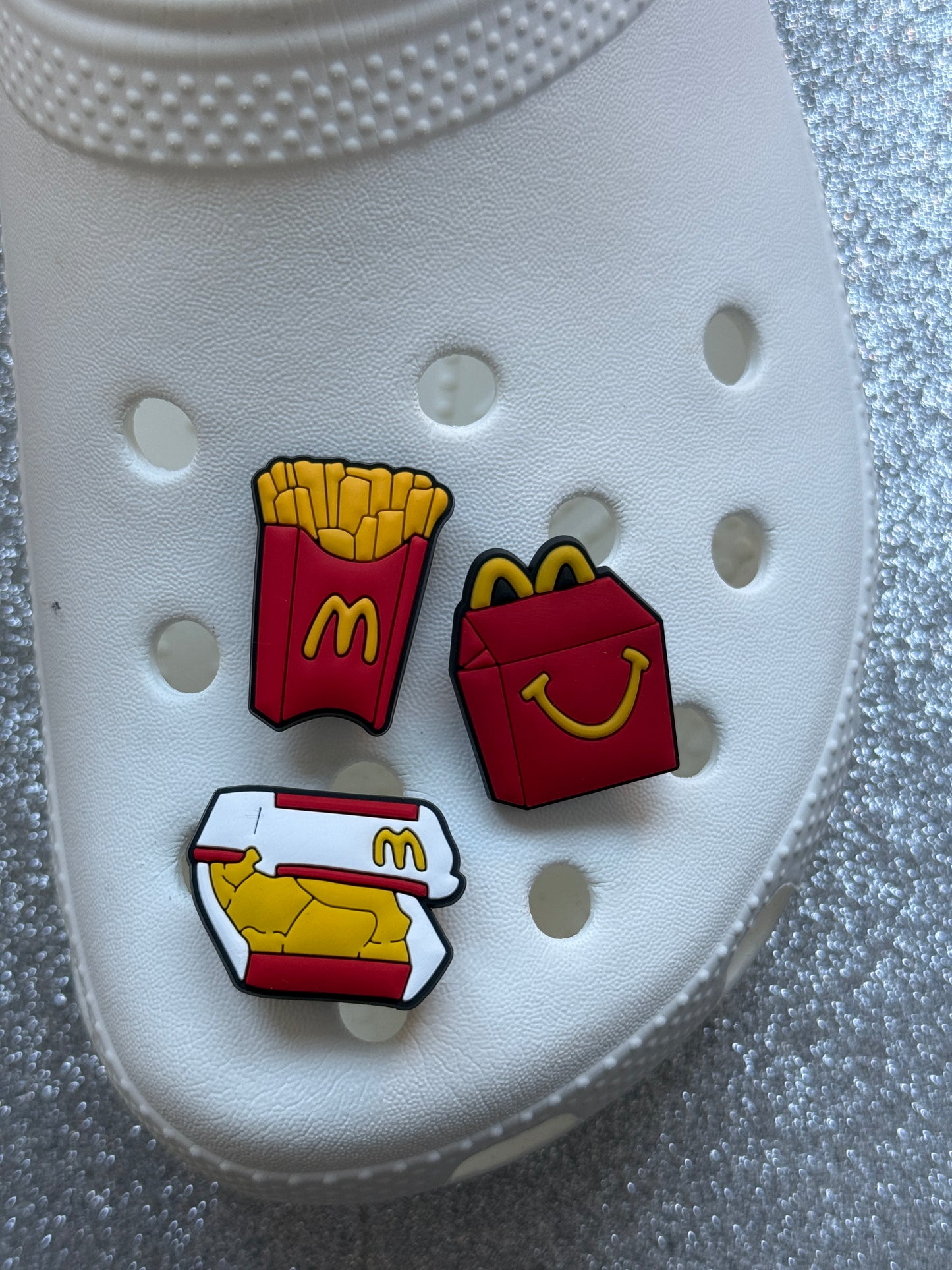 Maccies shoe charm collection