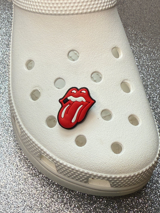 The Rolling Stones shoe charm