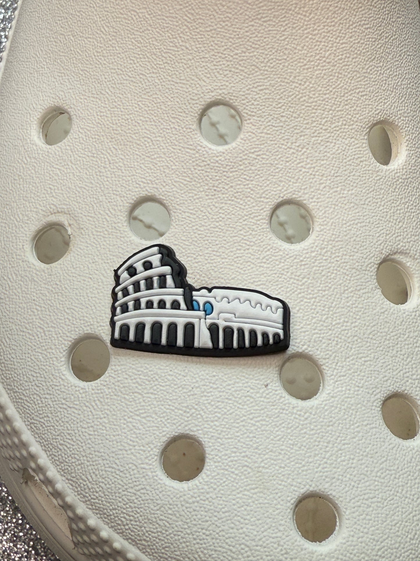 Country monument shoe charm collection - Statue of Liberty, Pisa, opera house etc...