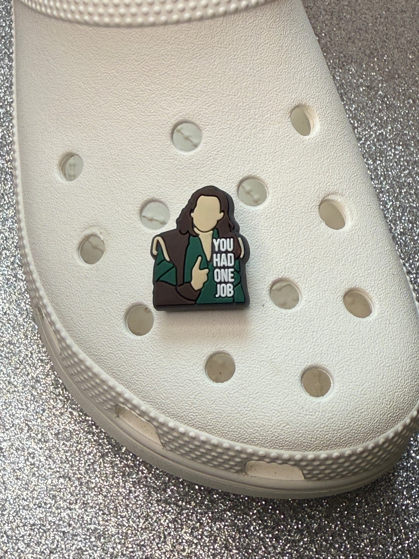 Loki you had one job shoe charm
