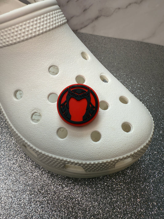 Scarlet witch shoe charm