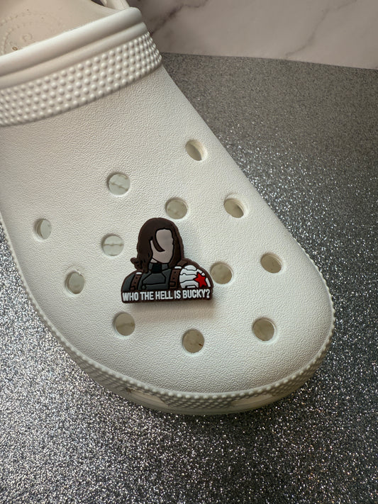 Who the hell is bucky - capt america shoe charm