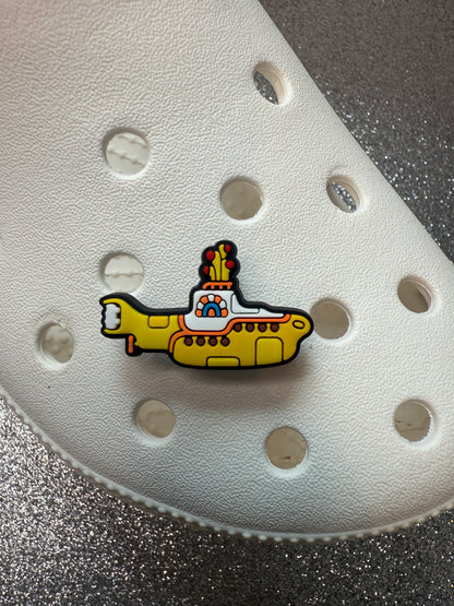Beatles yellow submarine shoe charm collection