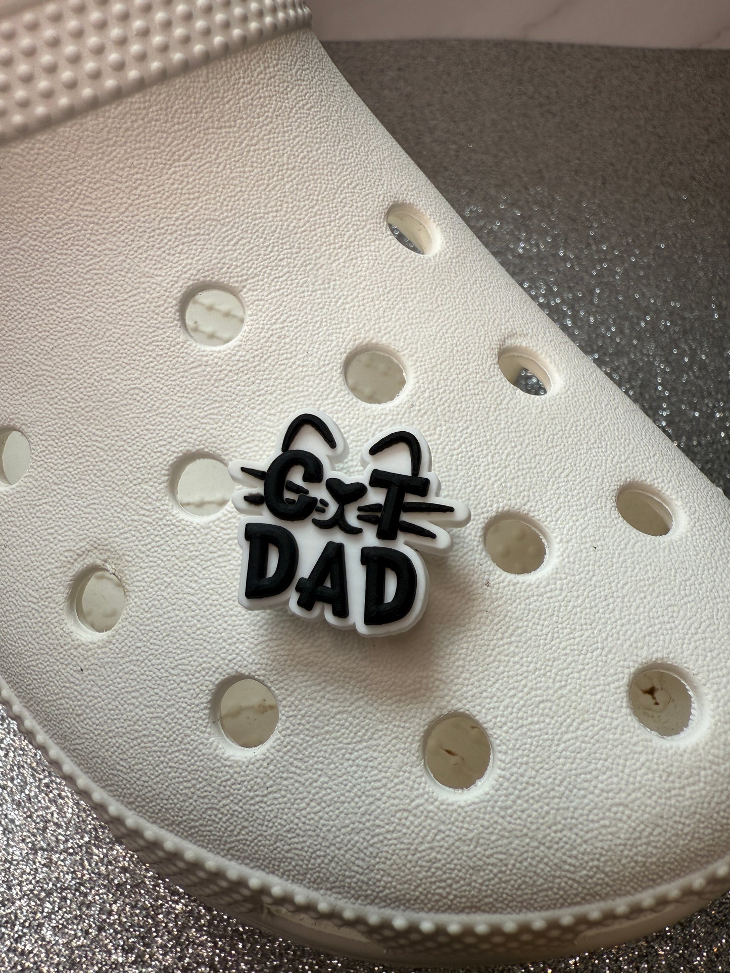 Cat lovers shoe charms