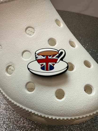 London/Great Britain themed shoe charm collection
