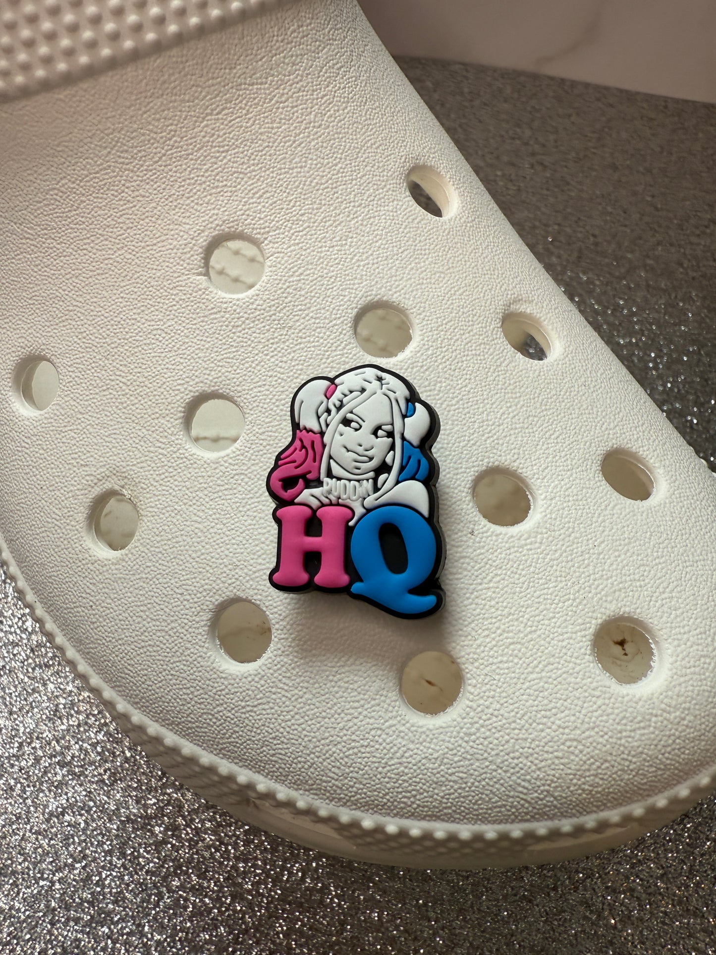 Harley Q shoe charm collection