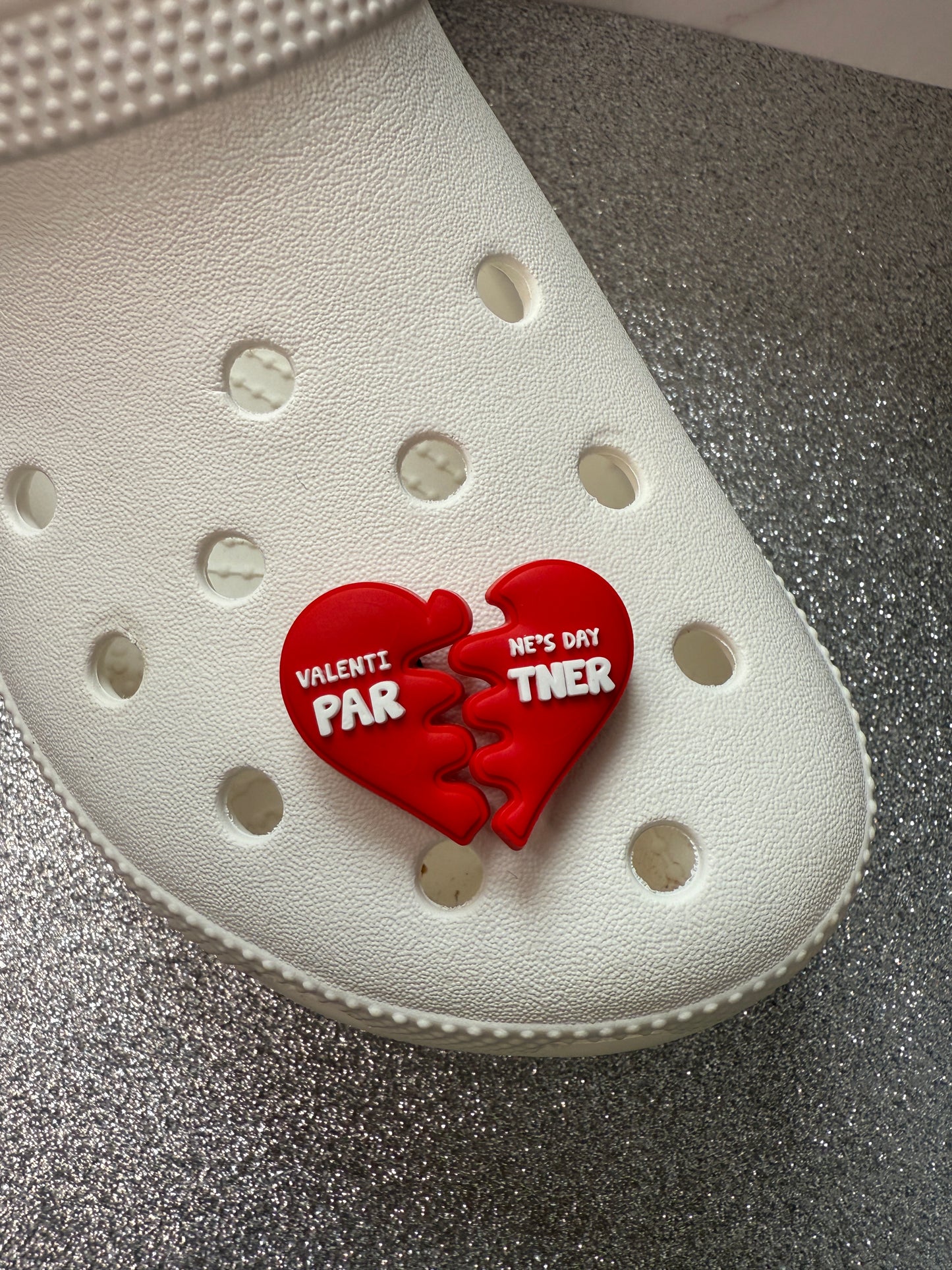 Valentines shoe charm collection