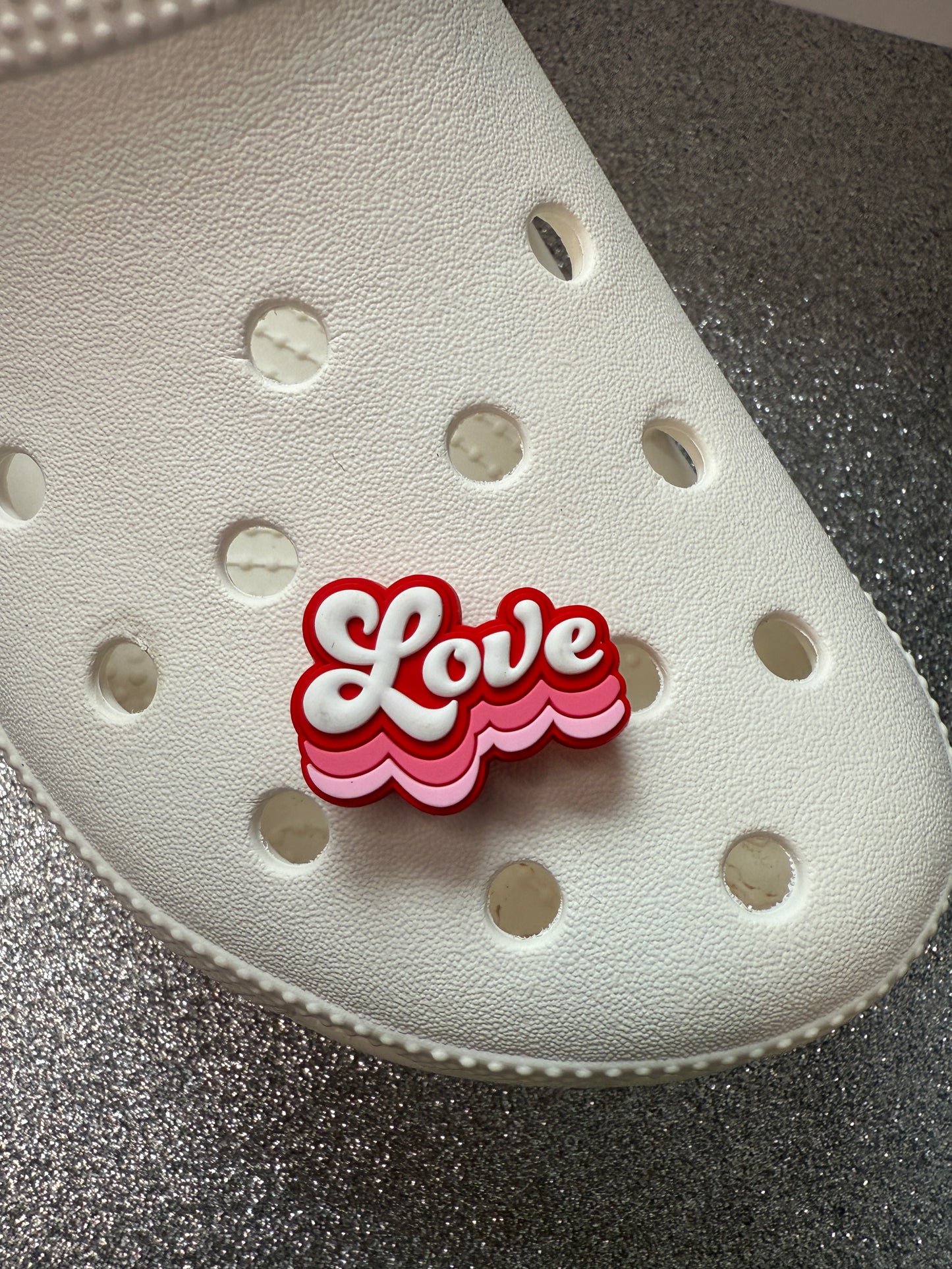 Valentines shoe charm collection